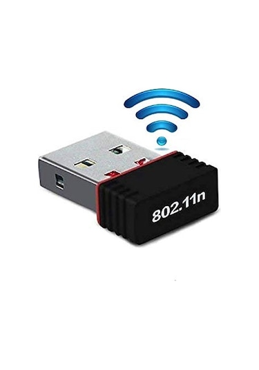 300 Mbps Nano Mini Wireless Adaptör Kablosuz Ağ Pc Wi-Fi Alıcı Us