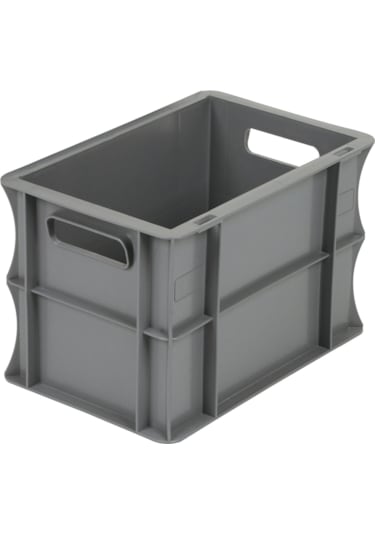 Sembol Plastik Spk 3220 Plastik Kapalı Sanayi Tipi Kasa Gri