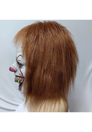 Jl Cadılar Bayramı Korku Palyaço Pennywise Maske Kulaklık Avrupa