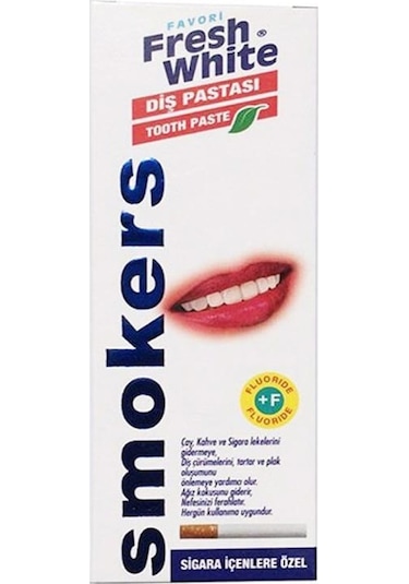 Favori Fresh White Smokers Diş Pastası 90 G