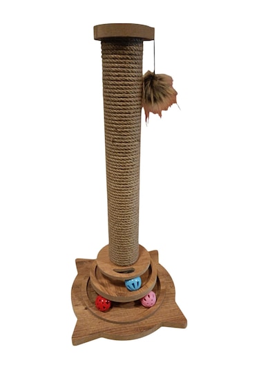 Kedi Tırmalama Çubuğu Ve Oyuncağı 64 CM