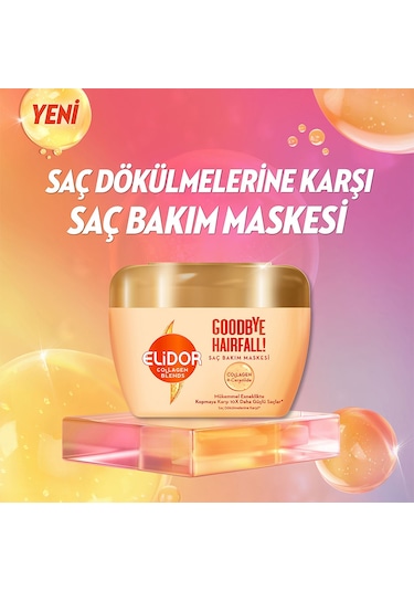 Elidor Goodbye Hairfall Collagen Blends Saç Bakım Maskesi 160 ML