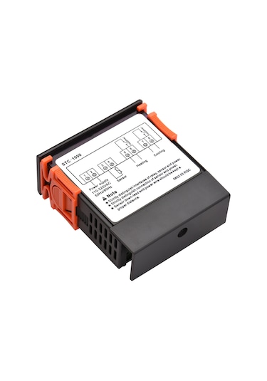 Ac 110-220v Dijital Sıcaklık Kontrol Cihazı Stc-1000 Akıllı Sıcaklık Siyah