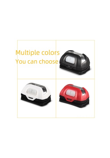 Teltree Süper Parlak Li-poly Akülü, Entegre Sensörlü, 6 Saat Süre Çalışan, 100-200m Menzil, Balık Tutmak İçin Kafa Feneri Beyaz, 600mah