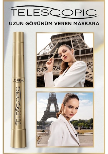 L'Oréal Paris Revitalift Clinical Günlük Yüz Güneş Kremi SPF50+ 50 ML + Telescopic Gold Mascara + Paradise Mini Liner