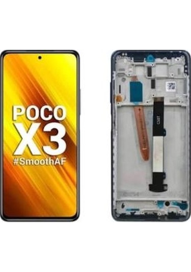 Xiaomi Poco X3 Lcd Ekran Dokunmatik Çıtalı