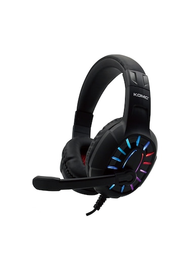 Komc G313 Pc Led Işıklı Profesyonel Kulak Üstü Oyuncu Kulaklık