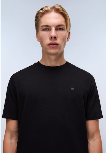 Napapijri S-nedles Ss Erkek T-shirt-31961 Siyah