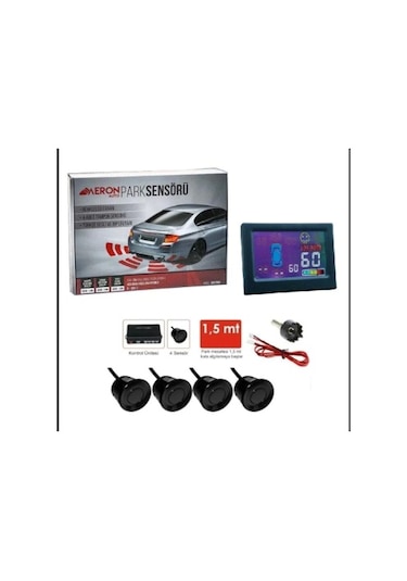 Autoware Lcd Ekranlı Sesli Ve Bipli Park Sensörü