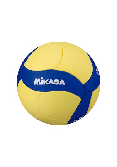 Mikasa VS123W No 5 Yapıştırma Voleybol Topu Mavi Sarı Mavi - Sarı