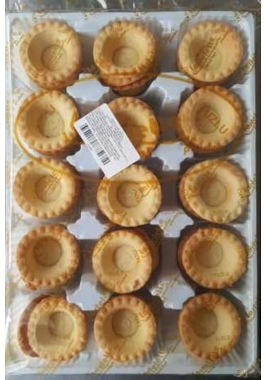 Tekçe Tuzlu 4.5 CM Papatya Tartolet 50 Adet