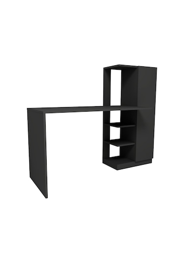 Arnetti Yağız Dolaplı Çalışma Masası Antrasit