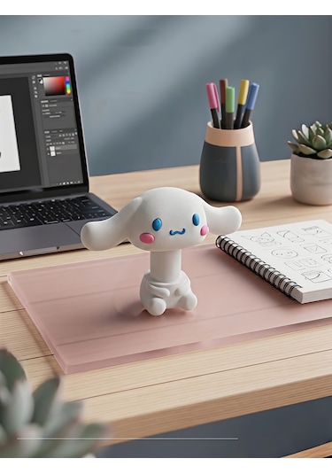 Döner Kafalı Cinnamoroll Figürü Kolay İndir-kaldır Mekanizmalı Diğer