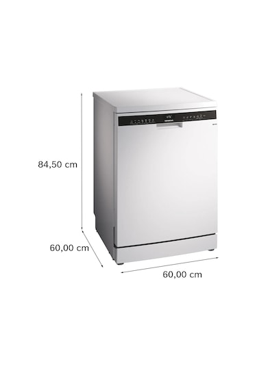 Siemens SN23EW63KT Bulaşık Makinesi 6 Programlı  Beyaz