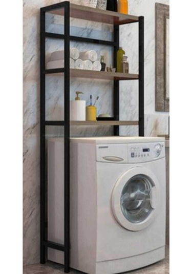 Cosargroup Çamaşır Makinası Üstü Düzenleyici 3 Katlı Raf 3 Raflı Banyo Düzenleyici