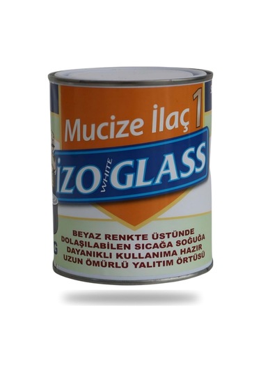 İzo White Glass Beyaz Mucize İlaç Solvent Bazlı Dış Cephe Yalıtım Örtüsü 2.5 Kg