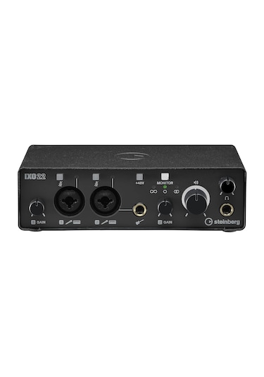 Steinberg Ixo22 - Mobil Uyumlu 2x2 Usb Ses Kartı Siyah
