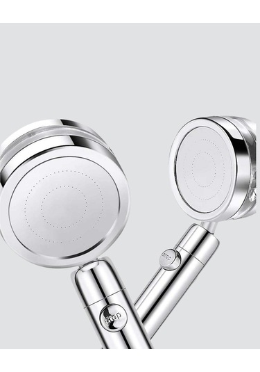 Kolay Montajlı 3 Modlu Yüksek Basınç Duş Başlığı Çok Renkli