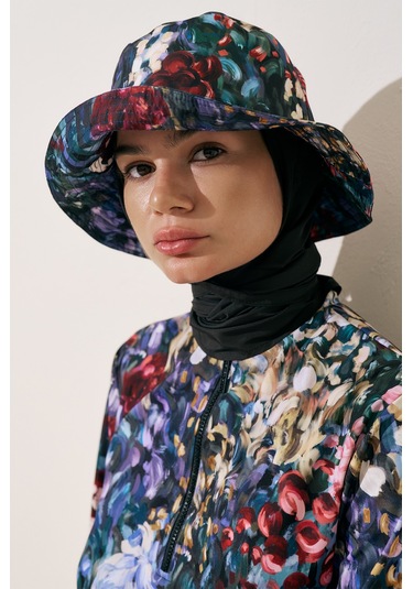 Eşarp Detaylı Bucket Şapka Color Palette Color Palette