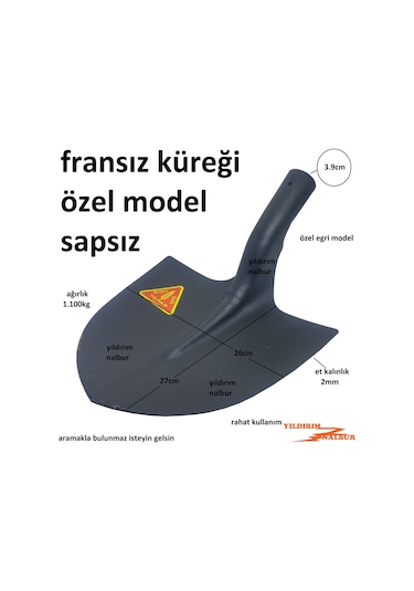 Yaparlar Toprak Fransız Küreğİ