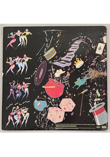 Queen A Kind Of Magic Lp Plak Orjinal 1986 Dönem Avrupa Baskı