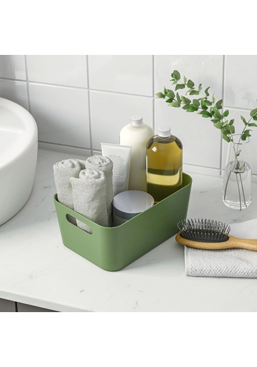 Ikea Uppdatera Yeşil 24x17 Cm Kutu