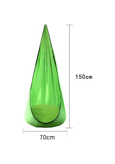 Yelangezu 140x70cm Bahçe Hamak Sandalye Yeşil