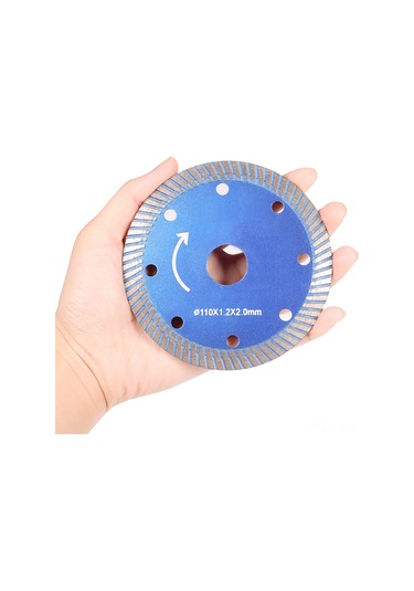 Ximistore9 110mm Elmas Kesme Diski - Seramik, Mermer, Fayans Ve Taş Kesimi İçin Profesyonel Turbo Testere