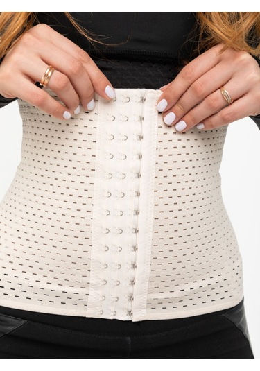 Mistirik 5 Bölge Etkili Hava Alabilen Lateks Korse Ten Renk Açık Bej