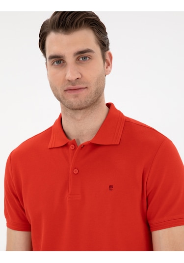 Pierre Cardin Erkek Kırmızı Tişört Basic 50306448-vr030 Kırmızı