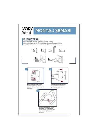 Paslanmaz Kağıt Havlu Askısı Duvara Monte 26 x 12 CM