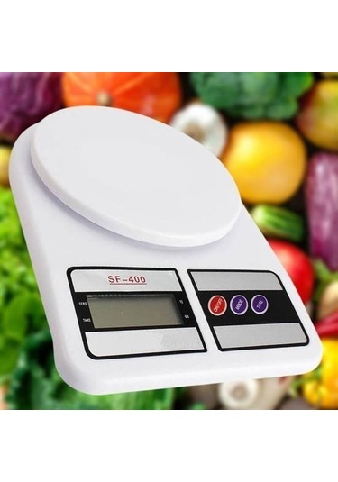 Zmc Bilişim Lcd Ekranlı Dijital Hassas Mutfak Terazisi Tartısı Baskülü Çok Renkli
