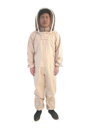 Suntek Eldivenli Arıcılık Kıyafeti Kapşonlu İş Büyük