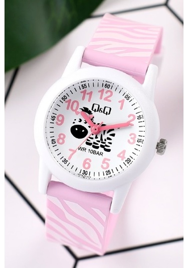 Q&Q QCG2213 Su Geçirmez Rakamlı Kız Çocuk Kol Saati