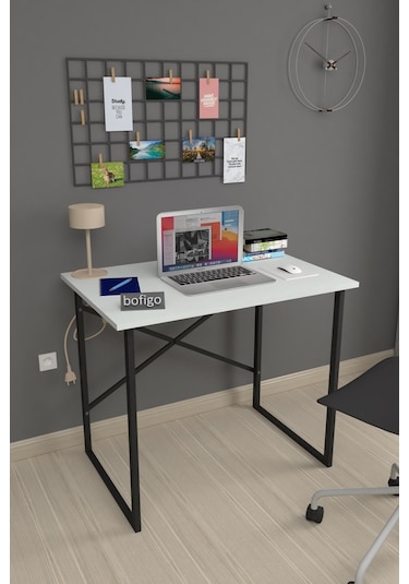 Bofigo Çalışma Bilgisayar Masası 60 x 90 CM Beyaz