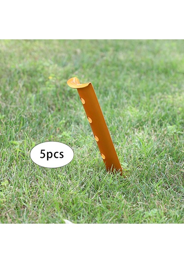 Suntek 5 Adet Taşınabilir Çadır Stakes Mandal Sarı-23cm Sarı 23cm Sarı