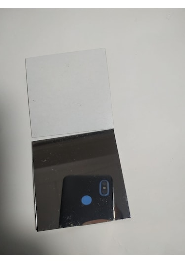 Dekoratif Flex Ayna 7,57,5 Kare Yapışkanlı 10 Lu Şeffaf
