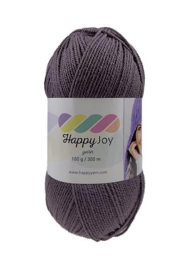 Kürkçü Han Happy Joy 100gr 300m El Örgü İpi Şarap Hj055
