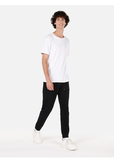 Colins Siyah Erkek Eşofman Altı Cl1070122 Q1.v2 Blk Siyah