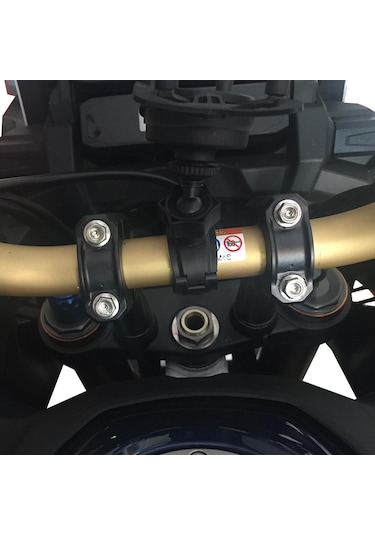 GP Kompozit Honda Africa Twin CRF1000L / CRF1100L 2016-2024 Uyumlu Gidon Yükseltme Siyah