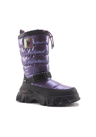 U.s Polo Assn. 101916421 Poretta Mor Kız Çocuk Çizme Mor
