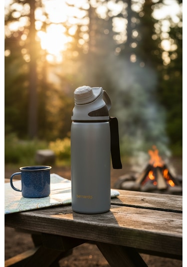 Bernardo Viva Termos Matara Gri 600ml Gri