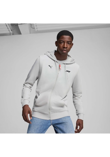 Puma F1 Ess Erkek Kapüşonlu Ceket 626411 04 Gri