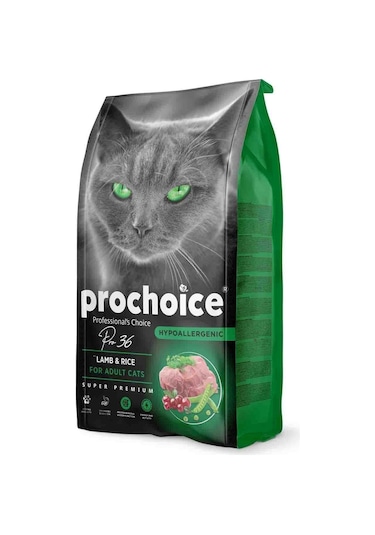 Pro Choice Pro 36 Kuzu & Pirinçli Yetişkin Kedi Maması 2 KG