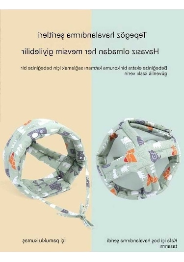 Besthome1 Orman Figür Yürümeye Başlayan Çocuk Şapka Mavi 1-3 Yaş Mavi