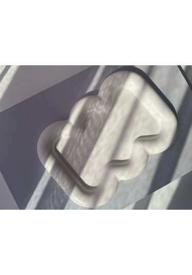 Bulut Model Mum/takı/kozmetik/sunum Tabak 1