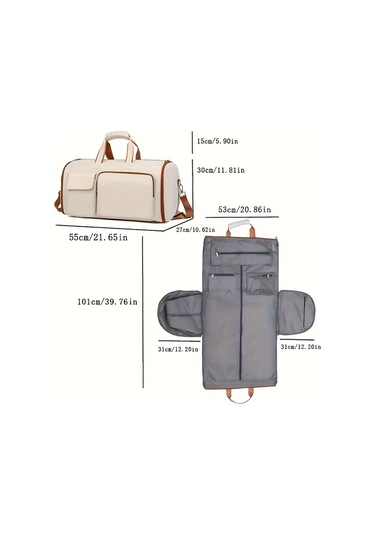 Elmpaly Siyah Çok Amaçlı Büyük Kapasiteli Seyahat Çantası Kuru Ve Islak Bölmeli Sırt Çantası Siyah