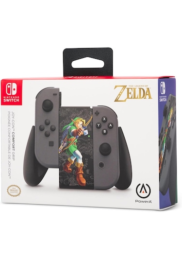 Nintendo Switch Joycon Comfort Grip Tutacak Lisanslı Zelda Hyrule