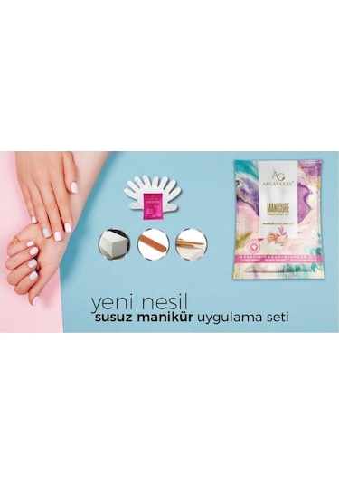 Argan Cure Manikür Uygulama Seti