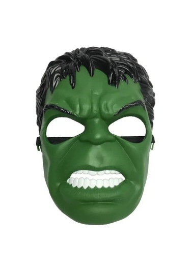Yeşil Renk Süper Kahraman Dev Adam Hulk Maskesi